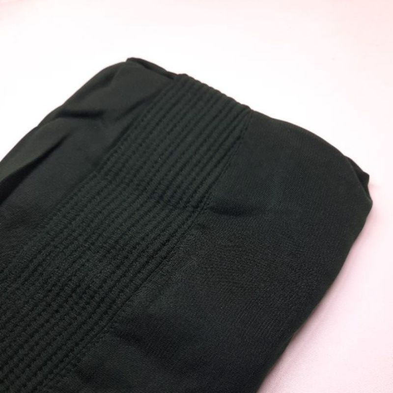 SALE Hijab Khimar livia alifa 2 layer oval / Jilbab 2 layer-Standar Botol