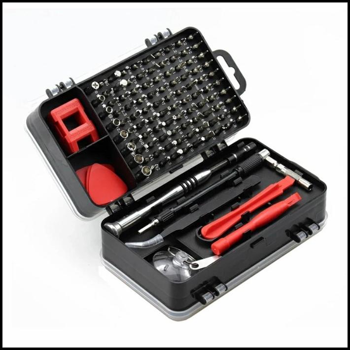Obeng 110 In 1 Tool Set Reparasi Handphone Laptop Elektronik