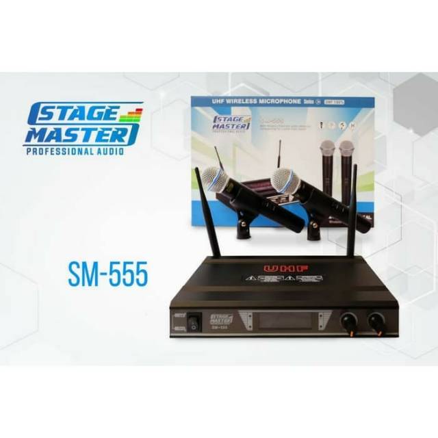 Mic Wireless STAGEMASTER SM 555