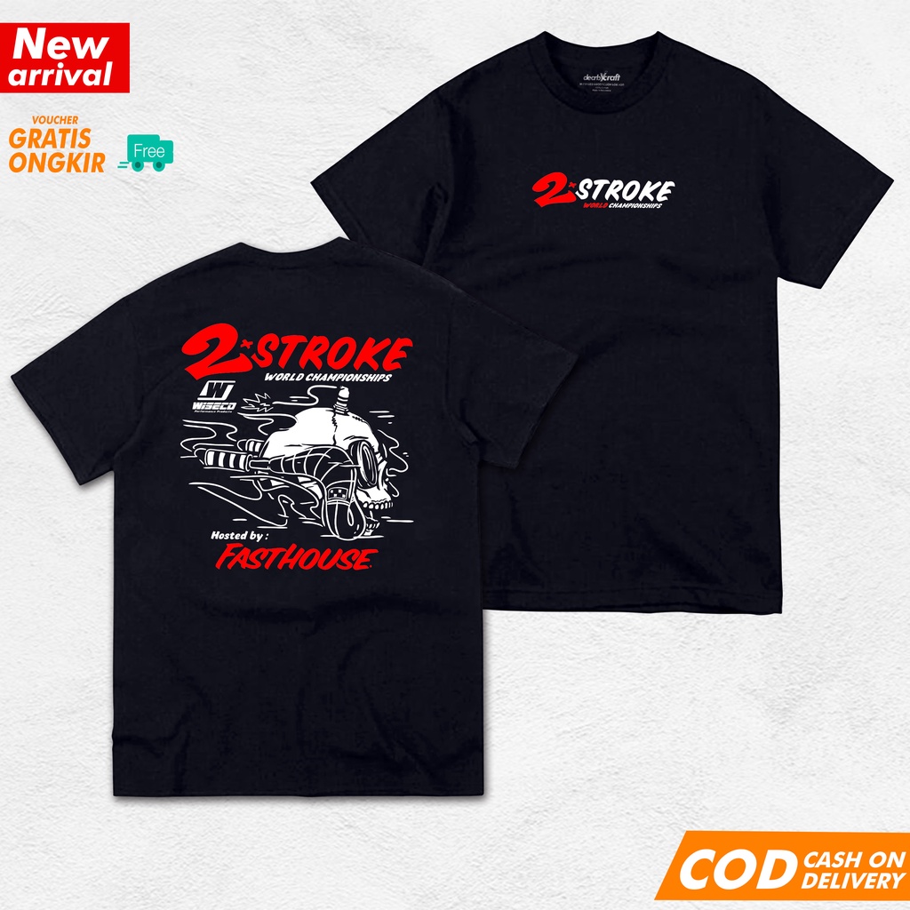 KAOS 2 STROKE OTOMOTIF BAJU RX KING F1ZR SATRIA NINJA 2 TAK Original premium terbaru