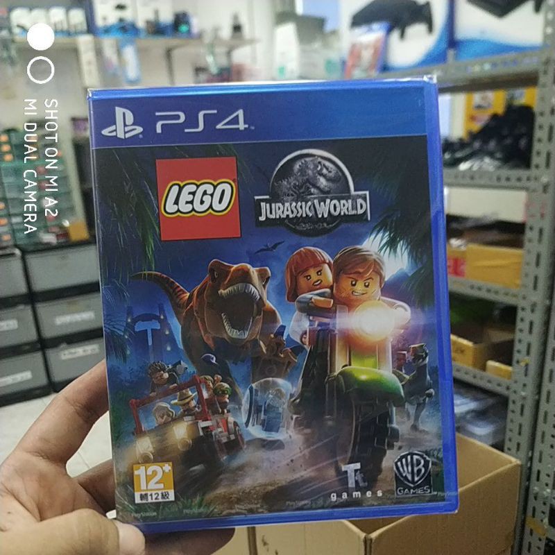 KASET BD PS4 LEGO JURASSIC JURASIC WORLD