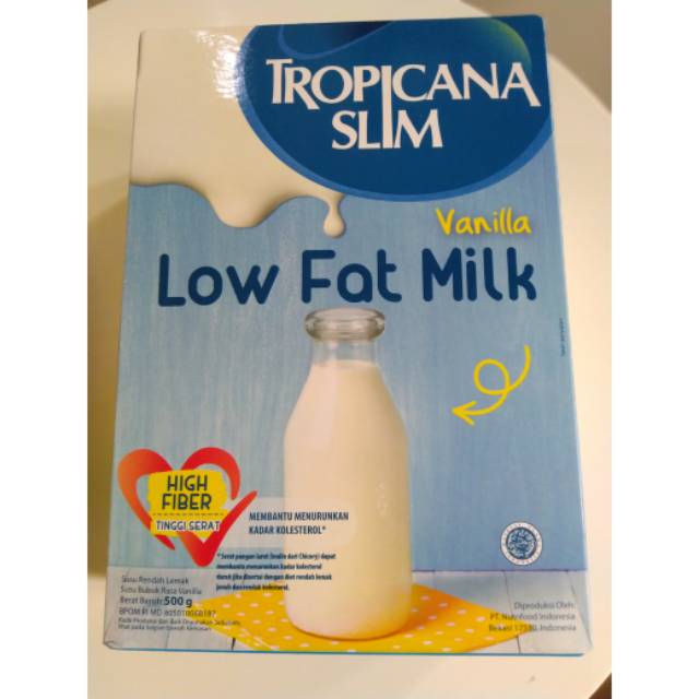 

Tropicana Slim Low Fat Milk Vanilla / Korean Strawberry 500gr