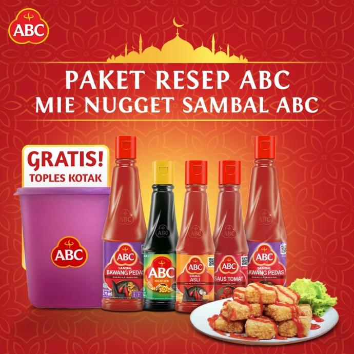 

ABC Paket Resep Nugget Mie - Saus Sambal, Saus Tomat, dan Kecap Asin