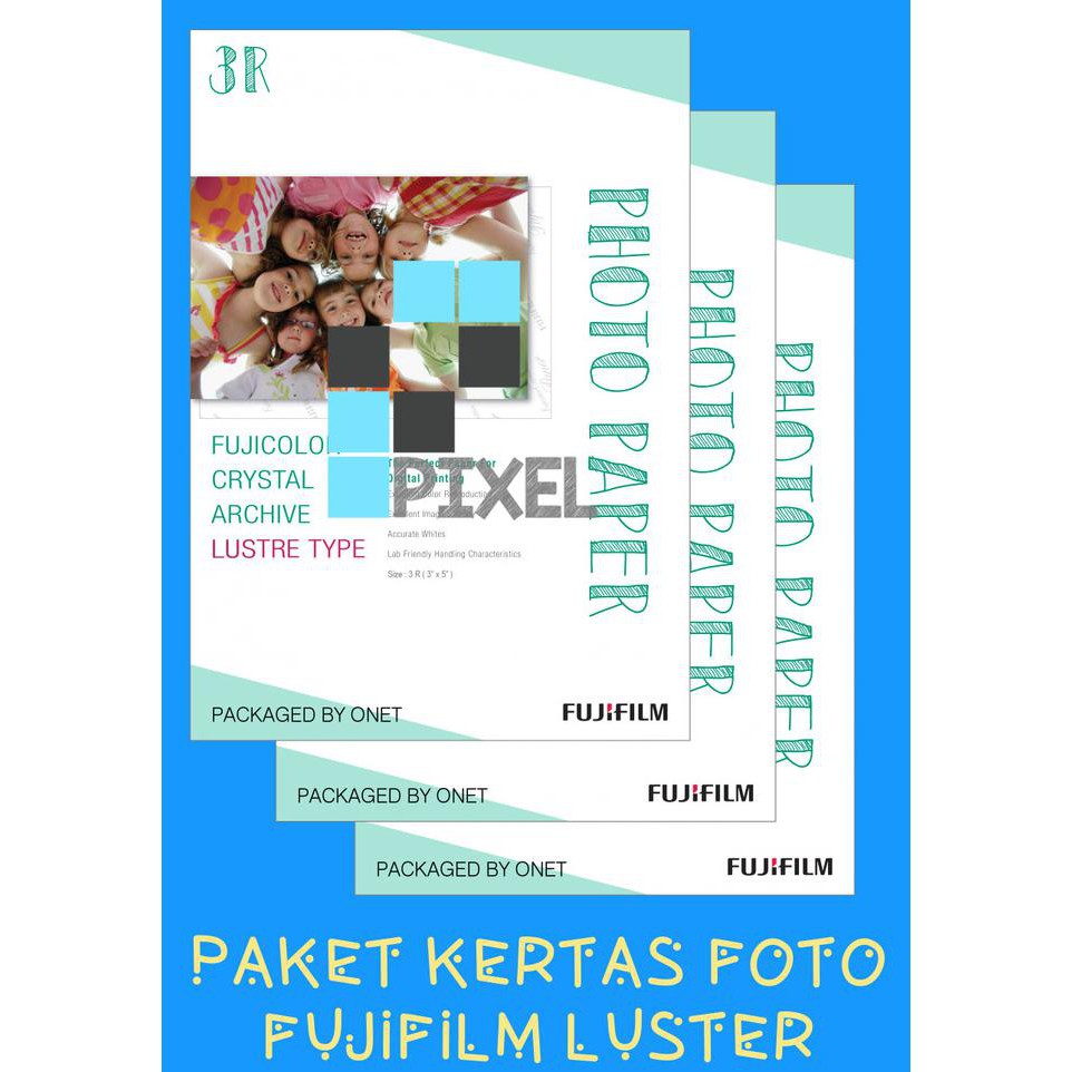 Paket Hemat 3R-A4 Kertas Foto Fujifilm Luster/ Silky Luster Store_Tutut