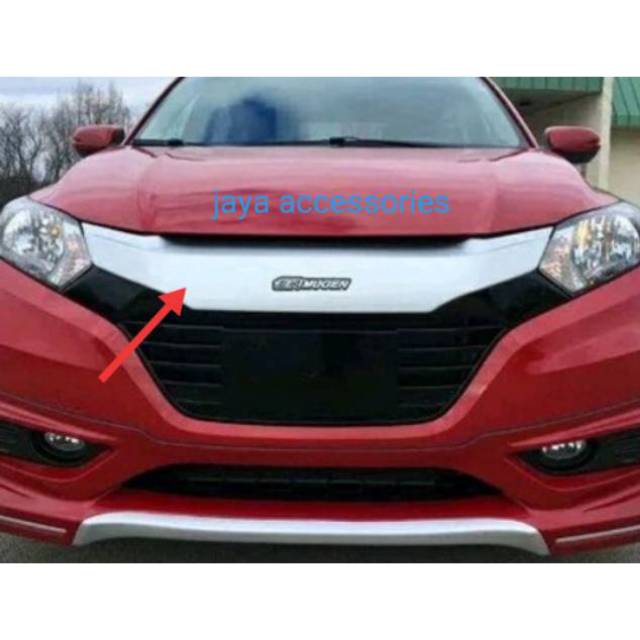 Grill cover plastik mugen honda hrv 2014-2017