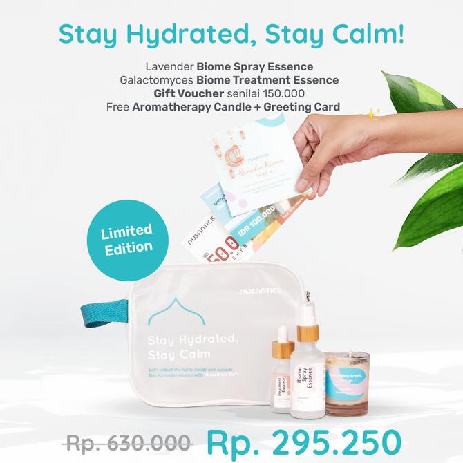 

Nusantics Ramadhan Hampers STAY HYDRATED, STAY CALM