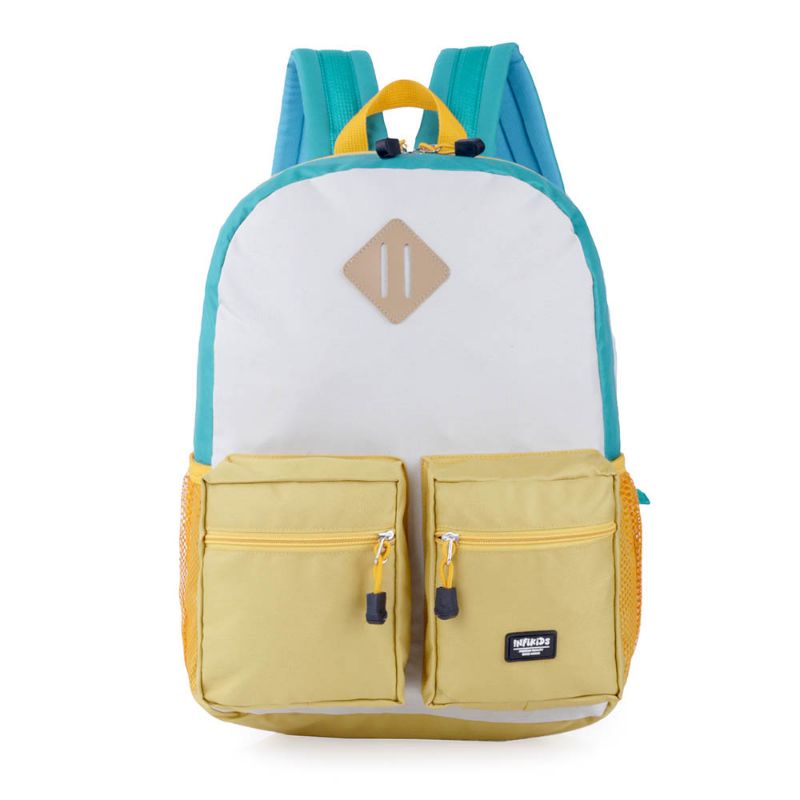 Tas Backpack Anak Cowok Terbaru Warna Tosca Kombinasi | Tas Ransel Anak Laki | Tas Gendong Anak Sekolah Premium Material