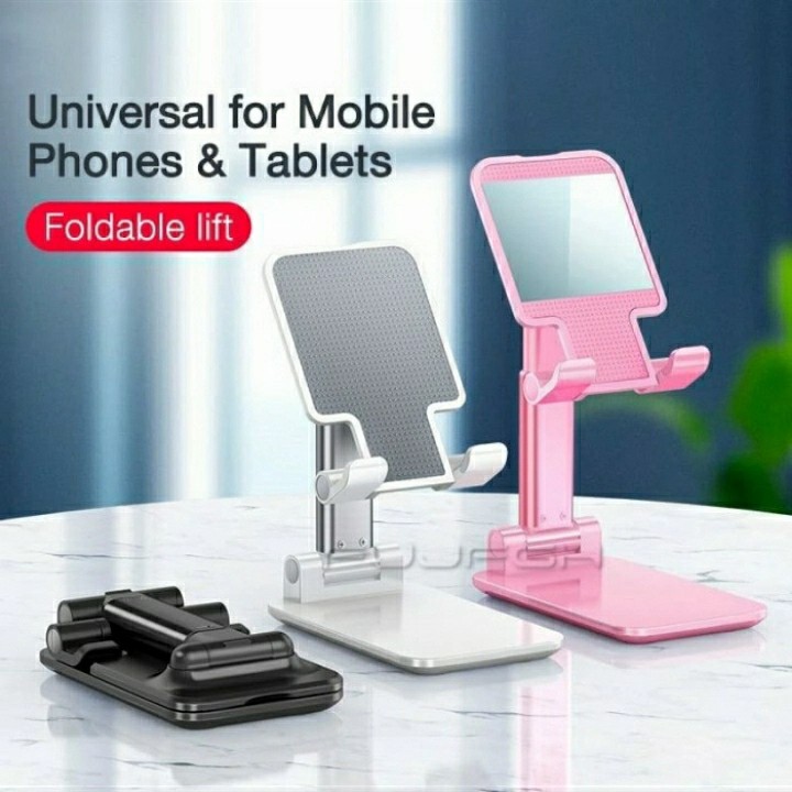 L305 HD 23 HD-23 Liftable Foldable Phone Holder Stand HP di Meja Folding Desktop Dudukan Handphone Tablet