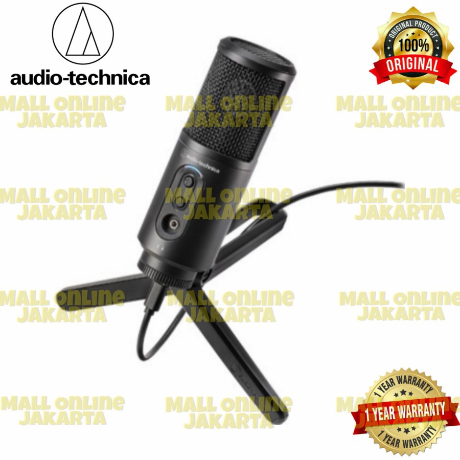 Mic Condensor Audio Technica Atr2500x Usb Microphone Atr 2500x Ori