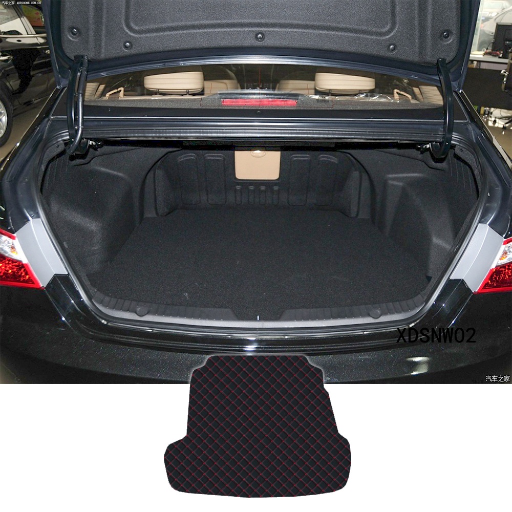 Matras Pelindung Bagasi Mobil Bahan Kulit Premium Untuk Hyundai Sonata I45 2009-2014