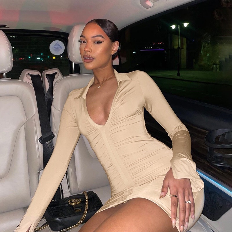 [NEW] Korean Dress Violita Dress Long Sleeve