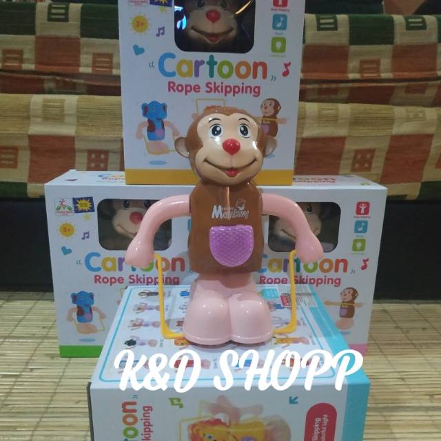 MAINAN ANAK-MONKEY SKIPPING-SKIPPING-MAINAN KERA LOMPAT-MAINAN ANAK