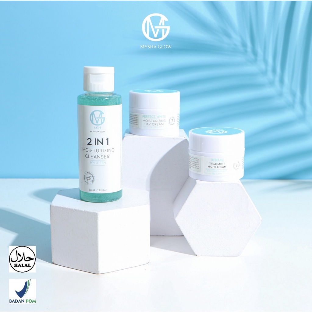 Paket Brightening Glow dengan sabun botol 100ml