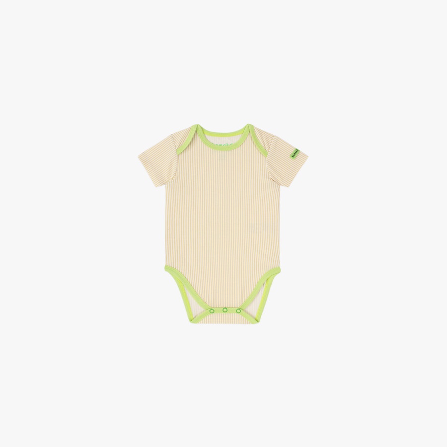 HAMAKO BASIC BODYSUIT Jumper Bayi Tencel LUXE