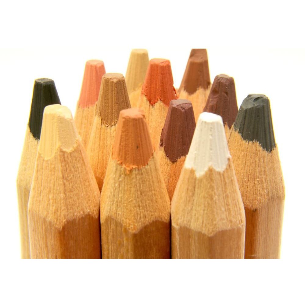 Mont Marte - Skin Tints Pastel Pencils 12 piece