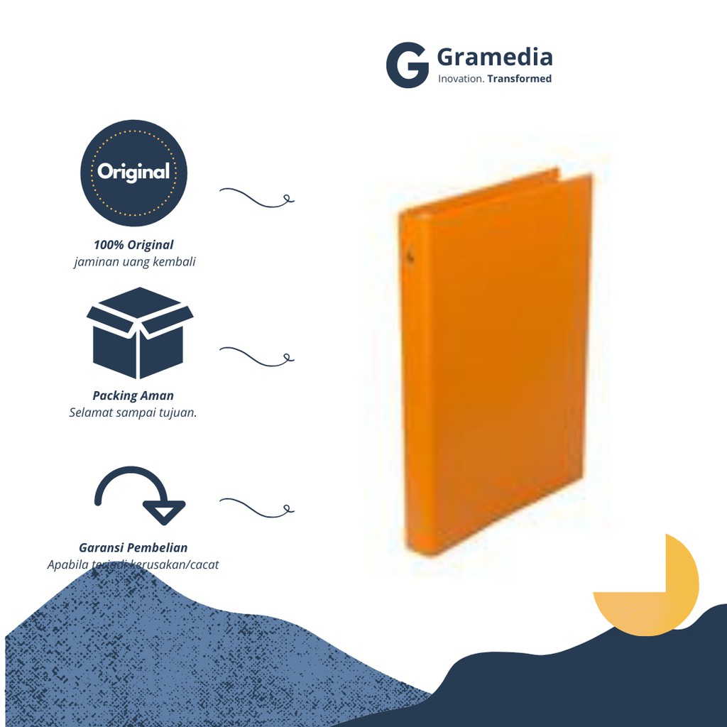 

Gramedia Cikupa- Bantex Multi Ring 26H B5 1326 Mango