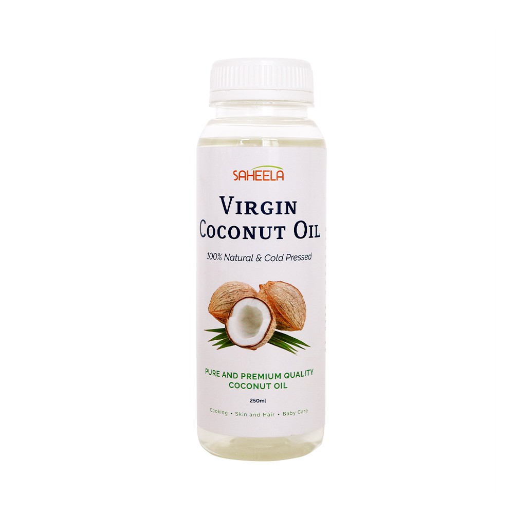 

Saheela Virgin Coconal Oil ( VCO ) Minyal Kelapa Murni Saheela 250ml