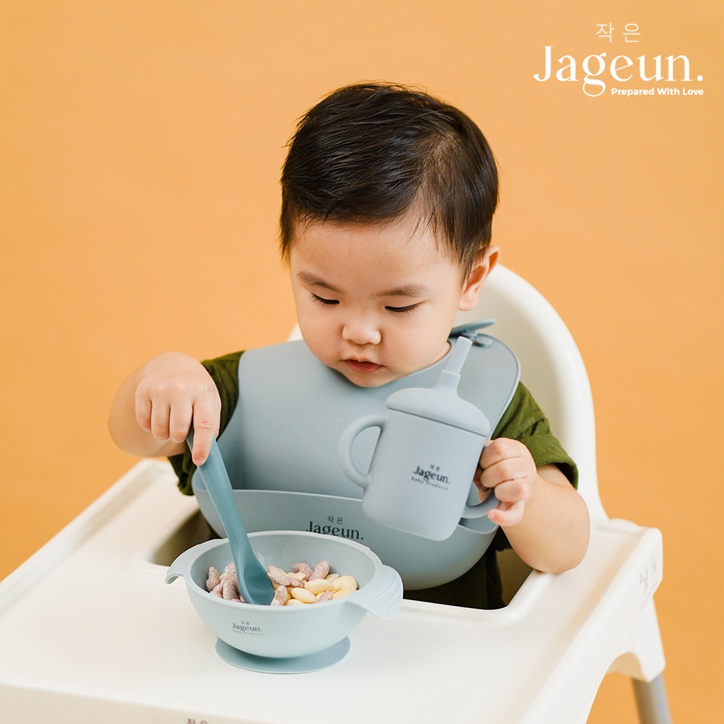 JAGEUN Premium Silicone Baby Spoon | Sendok Makan MPASI Bayi Silikon