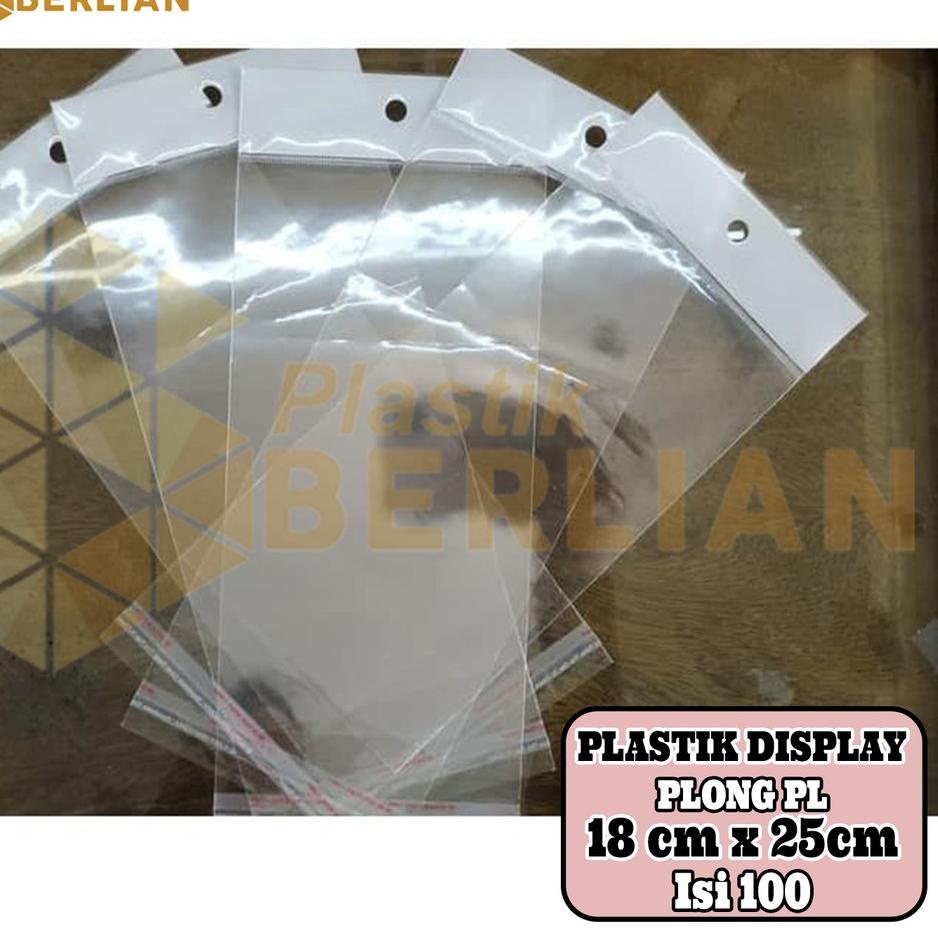 

QXGR 18 X 25 cm Plastik DISPLAY / STICKER TEBAL (100 lbr) (lem) (PLONG PL) Shopee 2020