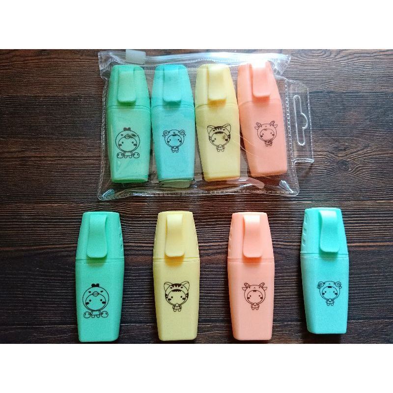 

stabilo / highlighter karakter warna warni