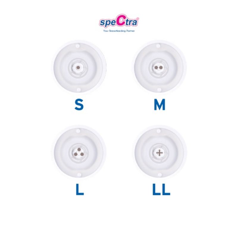 Spectra Silicone Nipple Wide Neck isi 2pcs - Dot Botol Bayi Wideneck