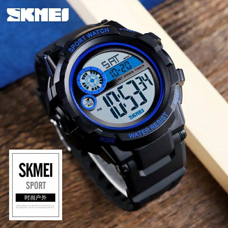 Jam Skmei 1387 original bergaransi free carton box