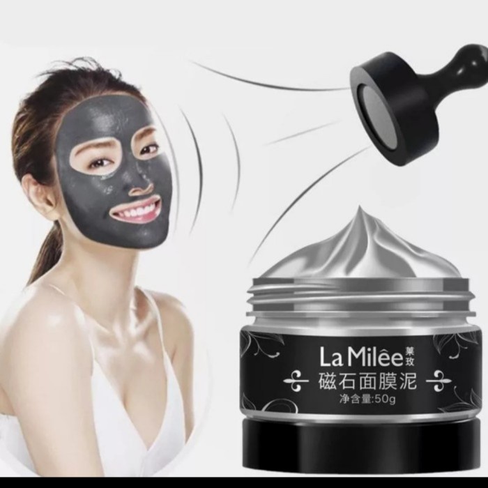 cream magnetic mask mud glowing carbon gel