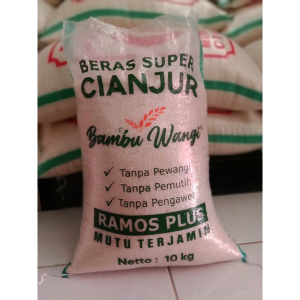 

Beras Ramos Plus Merk Bambu Wangi 10 kg