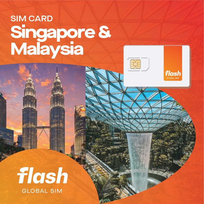 Sim Card Singapore &amp; Malaysia Unlimited Data (Kartu Perdana 2 Negara Internet Unlimited)