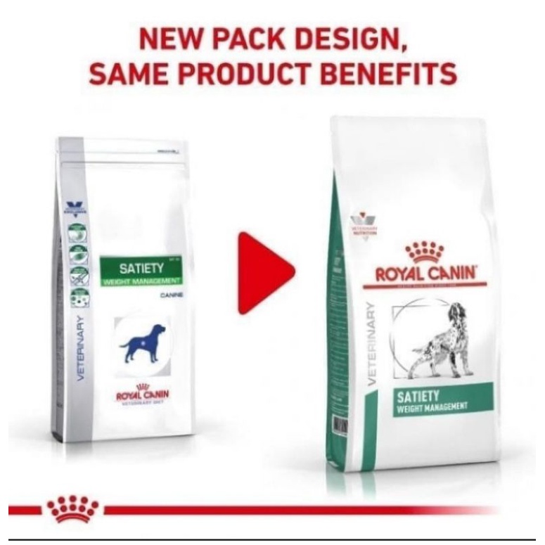 Royal canin satiety dog 1,5kg kemasan fraspack