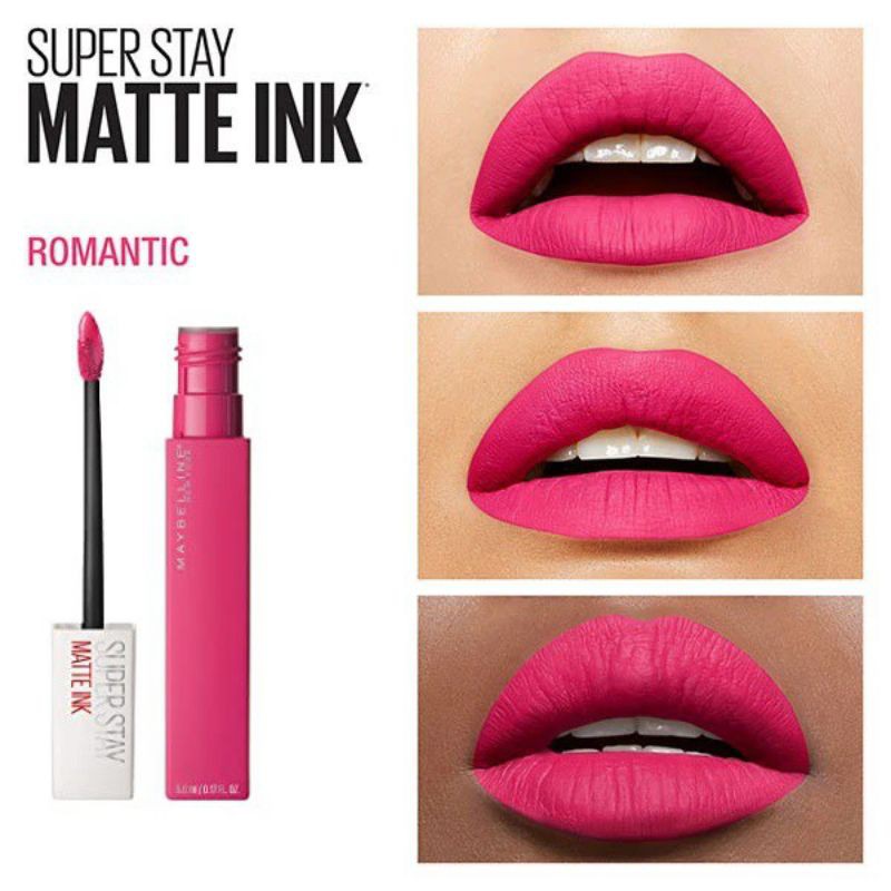 maybelline superstay matte ink romantic 30