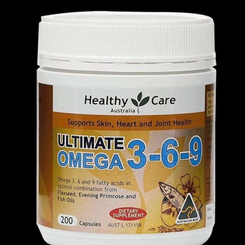 Healthy Care Ultimate Omega 3 6 9 (200 capsule)
