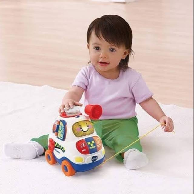Vtech drive and discover police car