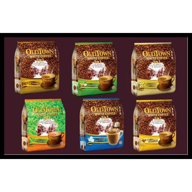 

BFSI OLD TOWN WHITE COFFEE 2 IN 1 COFFEE & CREAMER (NO SUGAR) 184V