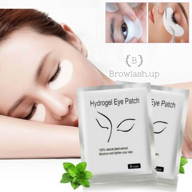 Hydrogel eye patch eyepatch kemasan foxhead eyepad murah eyelash extension