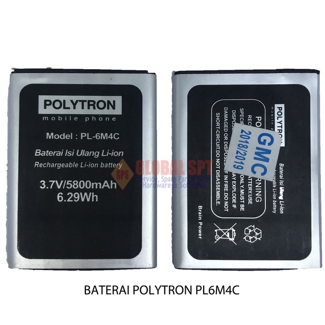 BATERAI POLYGRON PL6M4C/ BATERE PL6M4C / BATRE