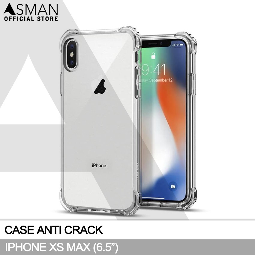 Anti Crack iPhone XS Max (6.5&quot;) | Softcase Anti Bentur - Clear