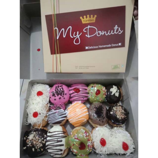 

My donuts topping ulang tahun