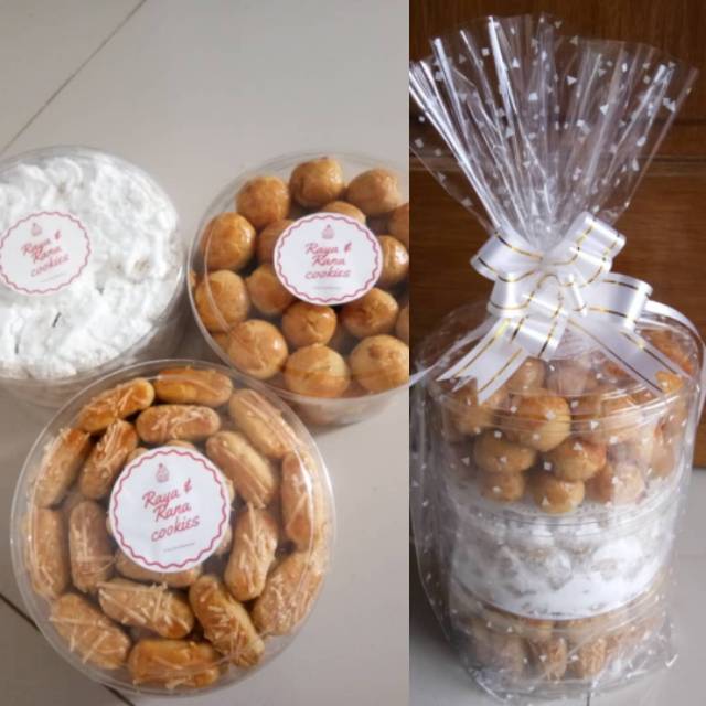 

Paket trio jumbo, nastar wisman, castengel dan putri salju