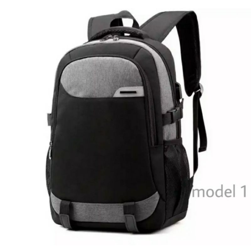 tas ransel pria dan wanita -tas ransel laptop - tas kerja - ta skuliah -tas ransel punggung pria