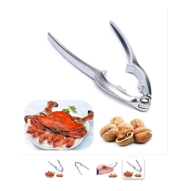 Jepitan Kepiting Stainless capitan kepiting Walnut Clip