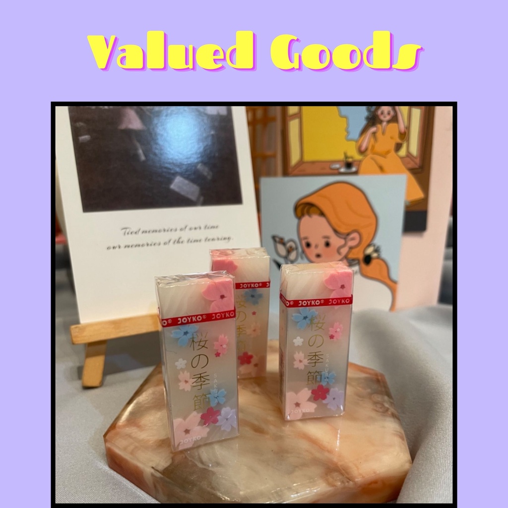 

Penghapus Cherry Blossom ER121 JOYKO - PINK SAKURA - lucu hapusan pensil bersih unik murah alat tulis hadiah anak sekolah & kantor stationery cute