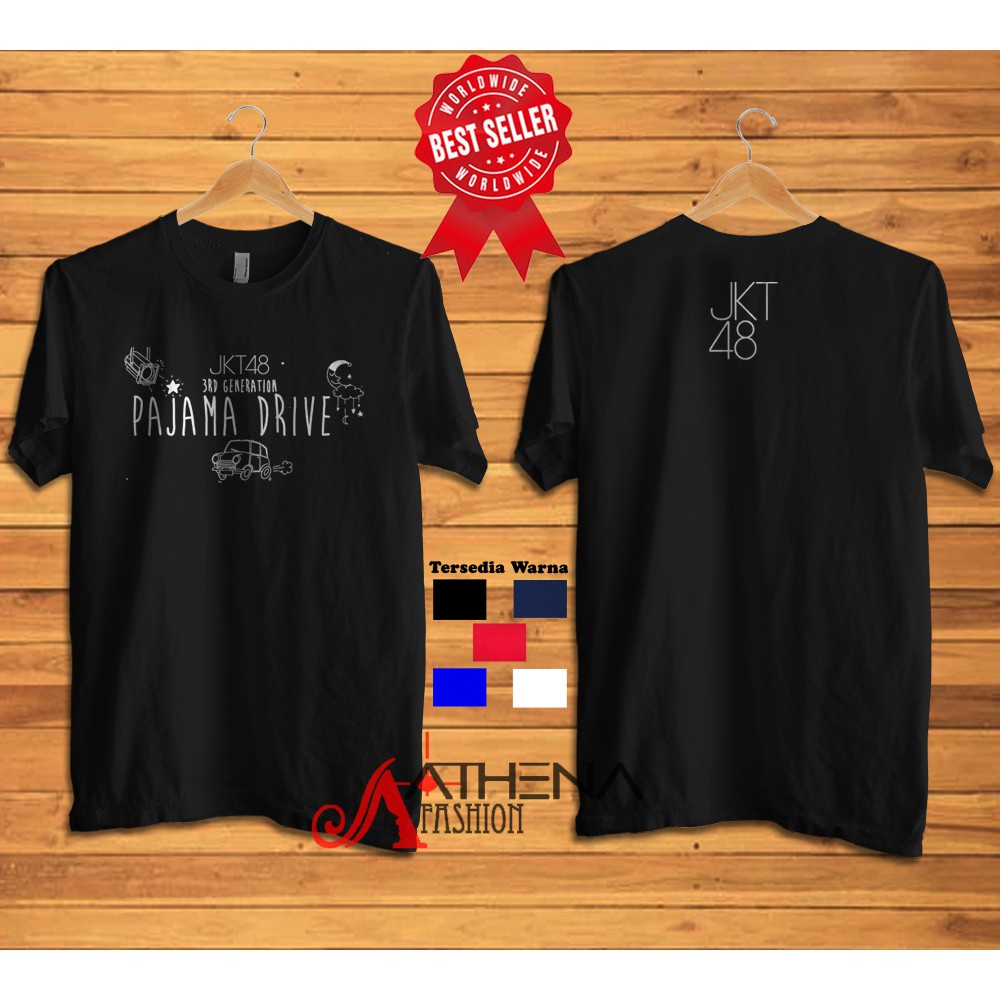 KAOS BAJU DISTRO IDOL GROUP INDONESIA JKT48 PAJAMA DRIVE MURAH BERKUALITAS PREMIUM DISTRO