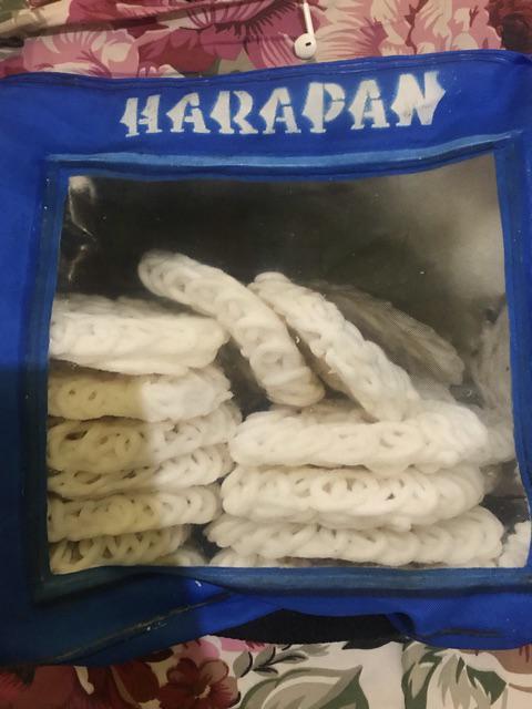 Tas Kaleng Kerupuk Biru Harapan