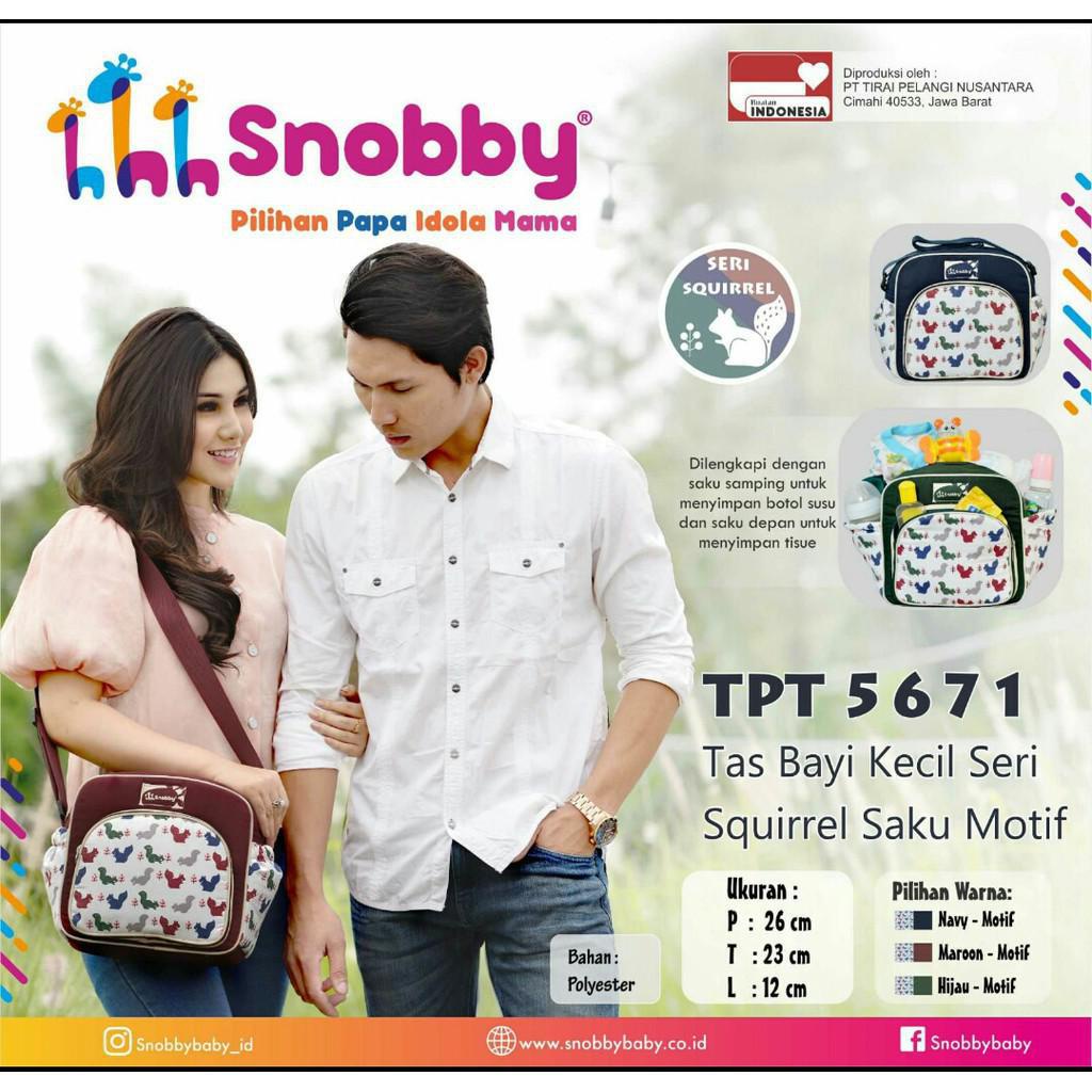 Snobby Tas Bayi Snobby Besar Sedang Kecil Seri Squirrel TPT5671 TPT5672 TPT5673