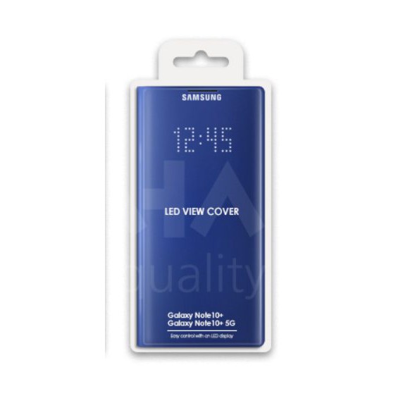 LED VIEW COVER SAMSUNG  NOTE 10+ / NOTE 10 PLUS BLUE ORIGINAL EUROPACK