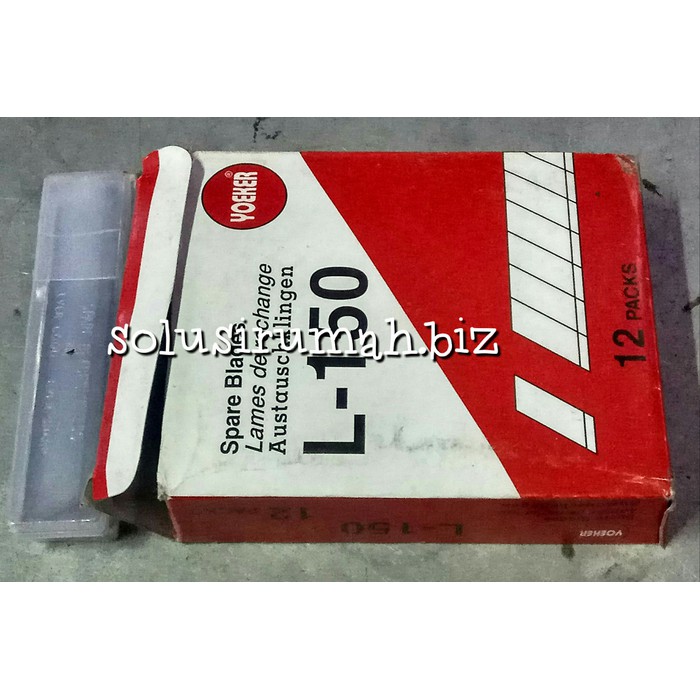 ISI CUTTER YOCHER A150 BESAR BAGUS TAJAM A-150 perpak kecil isi 5