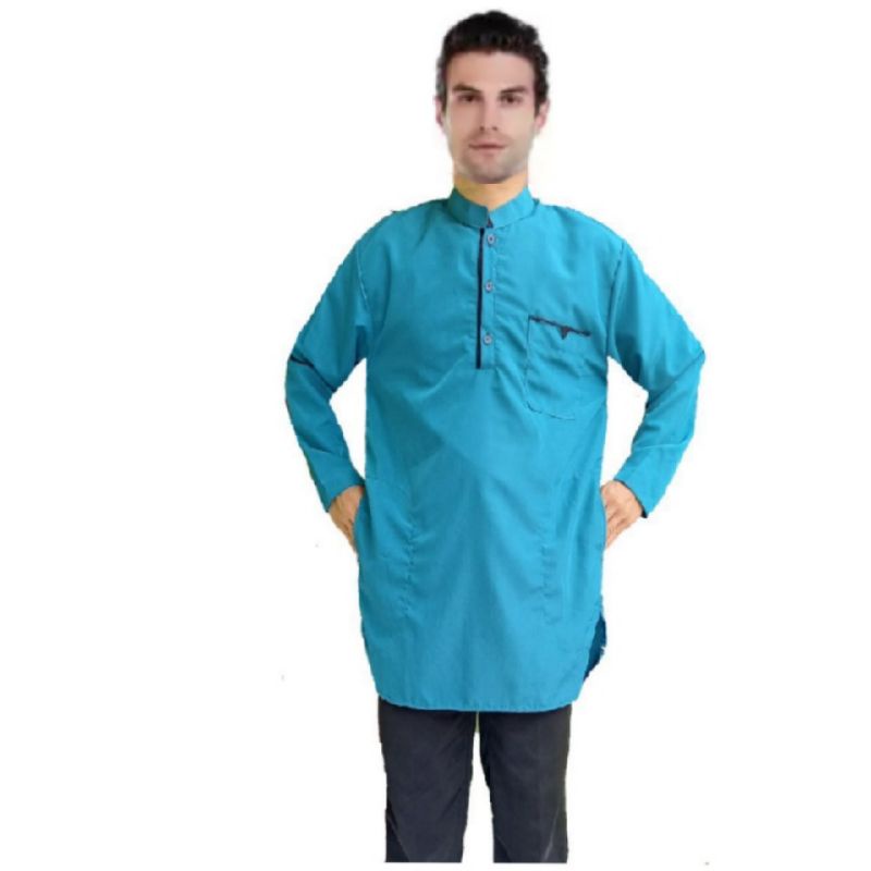 AL-AHKOF Baju gamis pakistan pria dewasa keren terlaris /baju koko muslim BAHAN KAIN ADEM,NYAMAN DAN LEMBUT