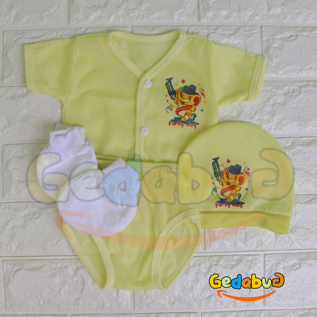 Baby Set Cico Miko Kado Bayi | Perlengkapan Pakaian Bayi New Born