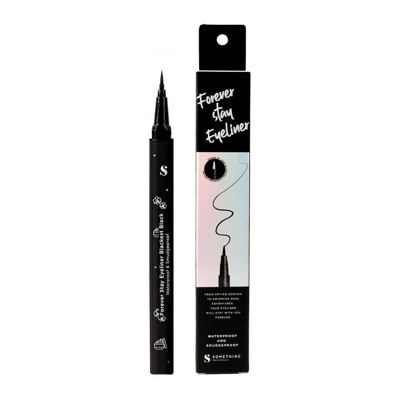 SOMETHINC Forever Stay Waterproof Liquid Eyeliner - Liquid Eye Liner Somethinc